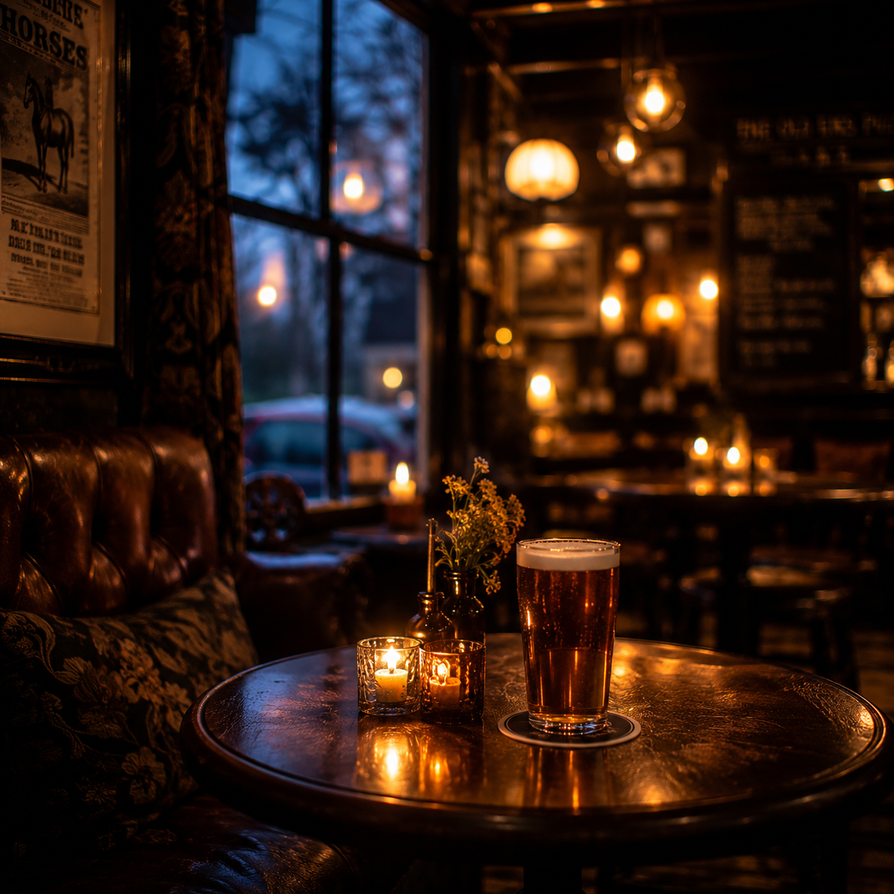 Cosy pub atmosphere